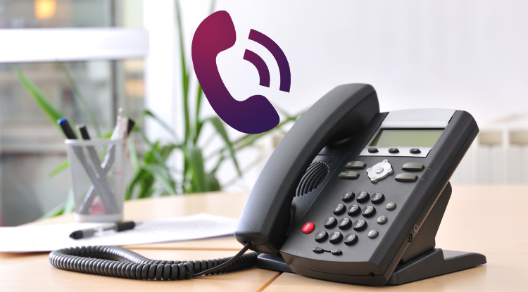 Executive VoIP phone on a PBXSINGAPORE.COM